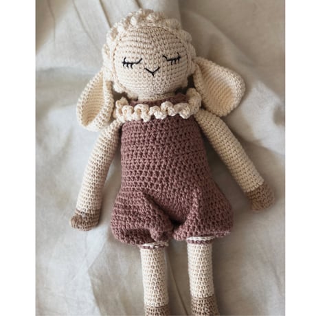 予約【babytoly 】 Sheep Doll /confetti