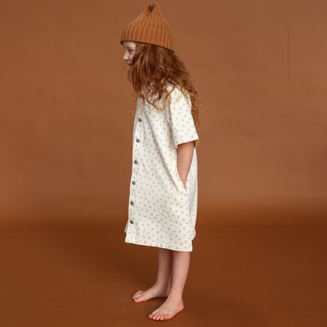 【grown】Collar Dress - Garden