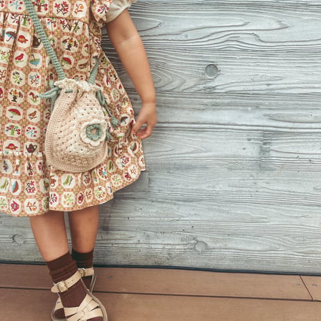 予約【babytoly×lana】blossom flower bag