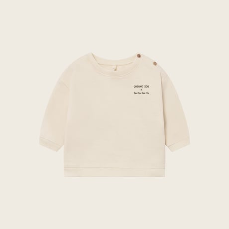 【organic zoo】Forest Song Sweatshirt Undyed