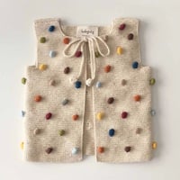 予約【babytoly】rainbow popcorn vest