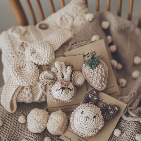 【babytoly 】 HAIR CLIP/deer sleep friend