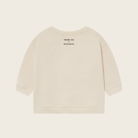【organic zoo】Rooftop Gathering Sweatshirt Undyed