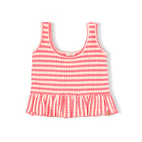 【nixnut】Sum Top/Coral Stripe