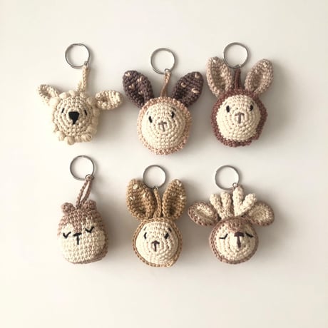 【babytoly×lana 】 Crochet handmade keychains