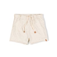 【nixnut】Basic Short/Ecru Speckle