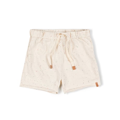 【nixnut】Basic Short/Ecru Speckle