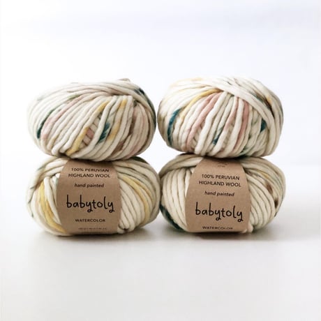予約【babytoly】RAINFOREST //100% Peruvian Highland Wool