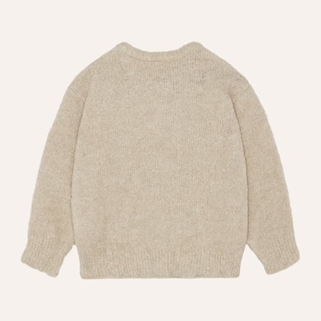 【the campamento】FLOWERS ECRU JUMPER