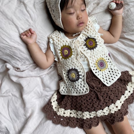 予約【babytoly】camille skirt/ 2 color