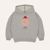 the campamento】GREY CONTRAST SWEATSHIRT | lana
