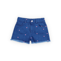 【the new society】Lys Short Hearts Light Denim