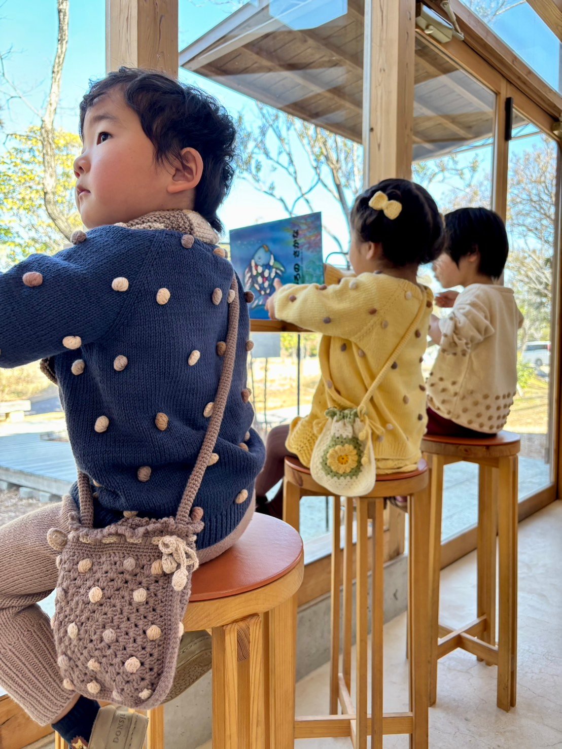 babytoly】rainbow popcorn cardigan/original | lana