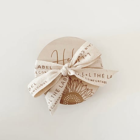 【 Lion + Lamb the Label 】WOODEN MILESTONE SET - SUNFLOWER