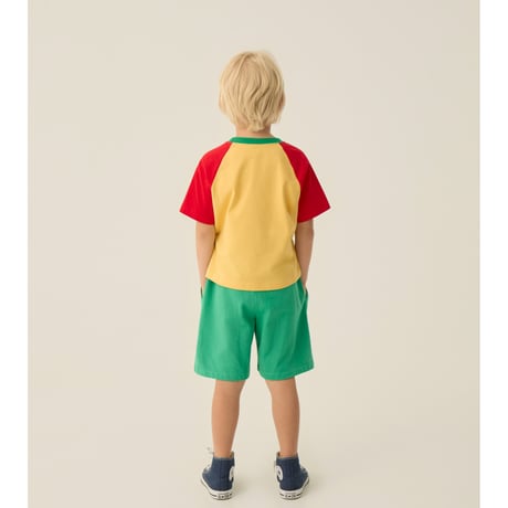 【the campamento】Green Washed Shorts