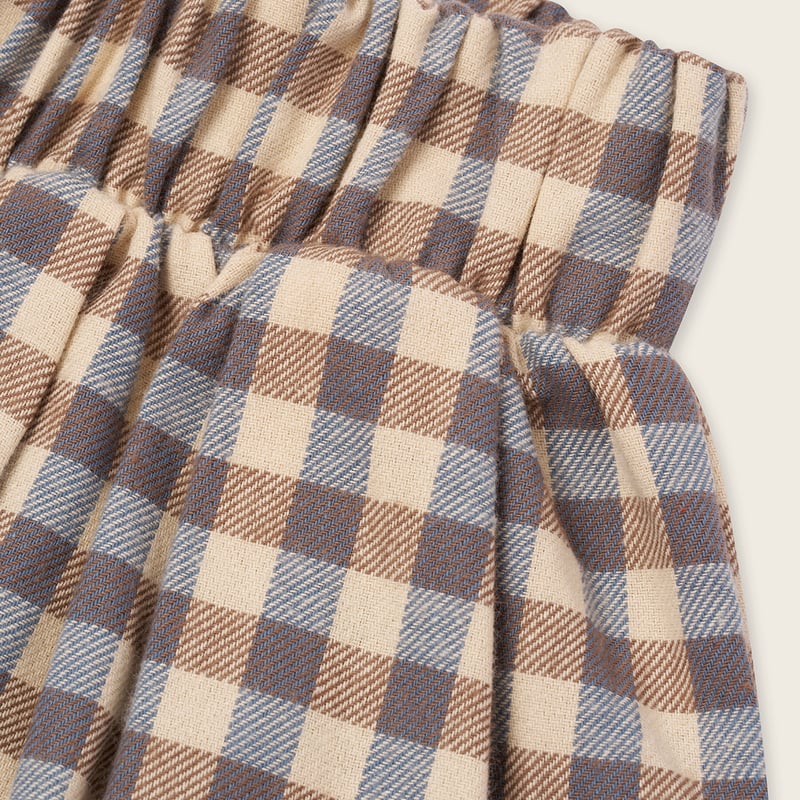 organic zoo】Shoreline Gingham Lodge Pants | lana