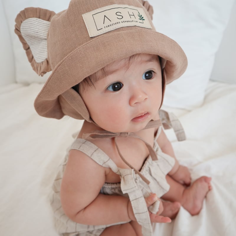 ASH GENERATION】cappuccino koala hat（appletree）