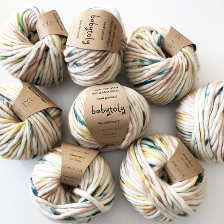 予約【babytoly】RAINFOREST //100% Peruvian Highland Wool