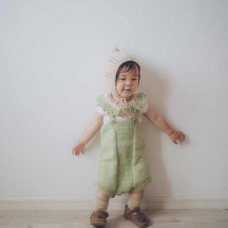 予約【babytoly】Happy Moon Crochet Collars