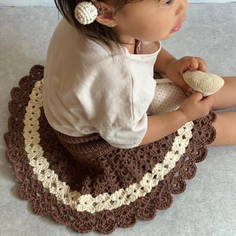 予約【babytoly】camille skirt/ 2 color
