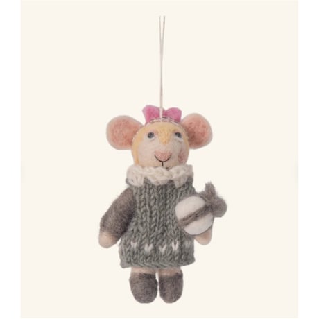 【Shirley Bredal】Christmas Ornament mousse / Dark gray