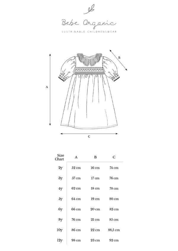 Bebe Organic】TILIA DRESS | lana