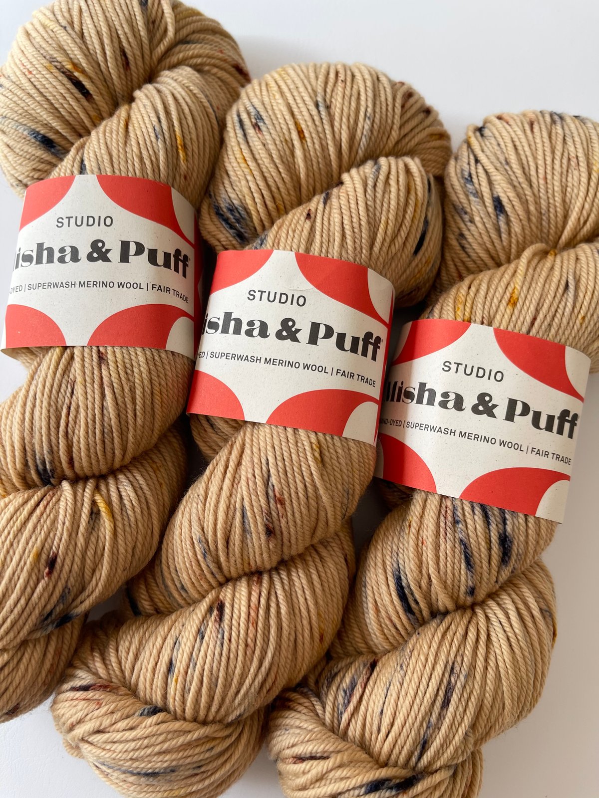 Studio Misha & Puff 】CAMEL CONFETTI / Merino W Studio Misha & Puff 】CAMEL CONFETTI / Merino W