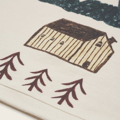 【organic zoo】Cabin Adventure Sweatshirt Undyed