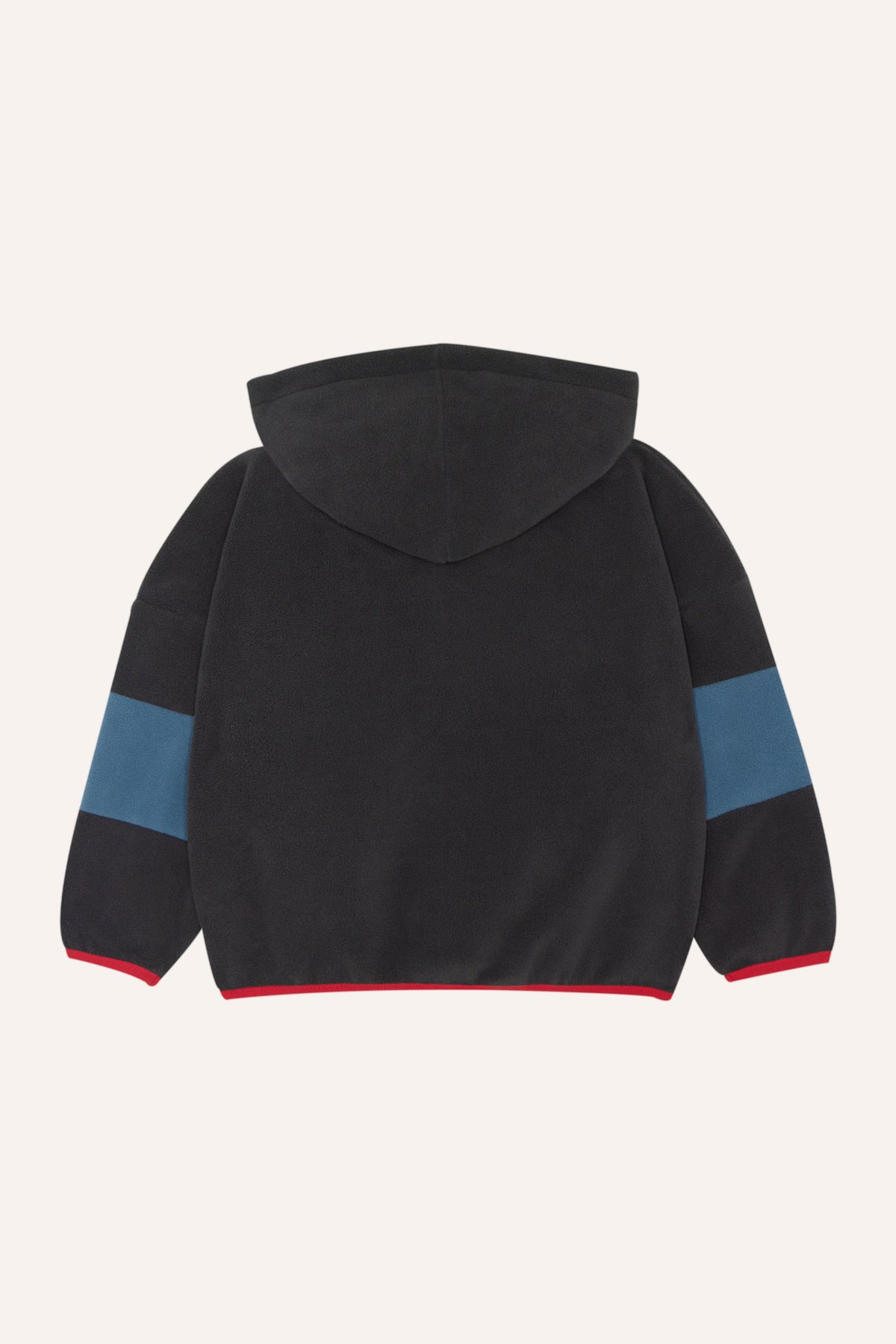 the campamento】COLOR BLOCK POLAR ZIPPED SWEATS