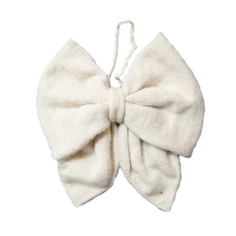 予約【Shirley Bredal】Big Christmas Bow - Cream