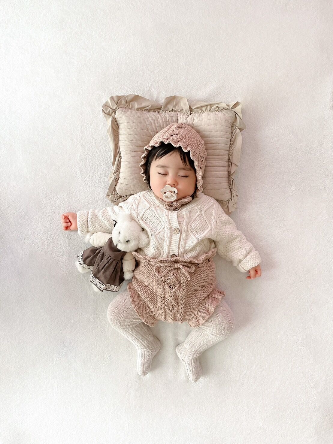 babytoly】rococo bloomer/ clay | lana