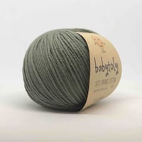 【babytoly】SAGE//Organic cotton yarns