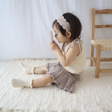 予約【babytoly】eva knit top / confetti