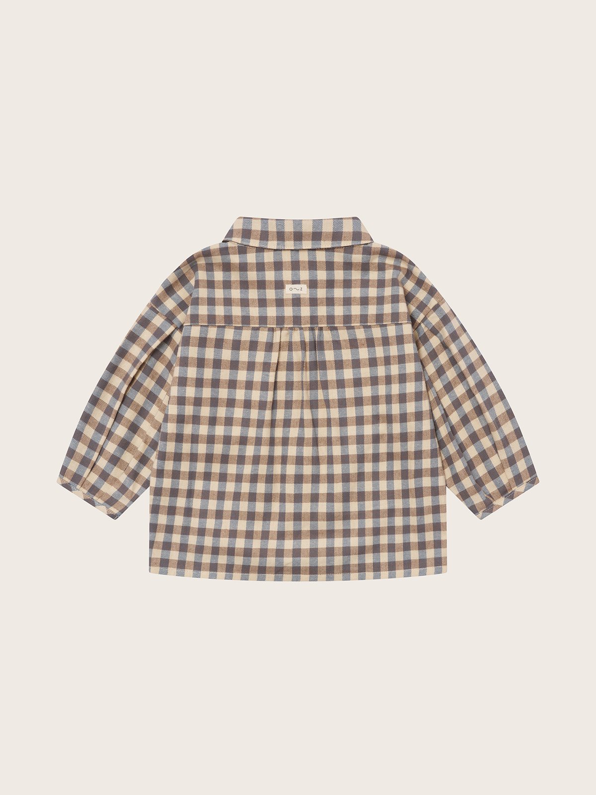 organic zoo】Shoreline Gingham Lodge Shirt | lana
