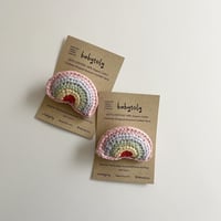 【babytoly 】 HAIR CLIP/rainbow🌈