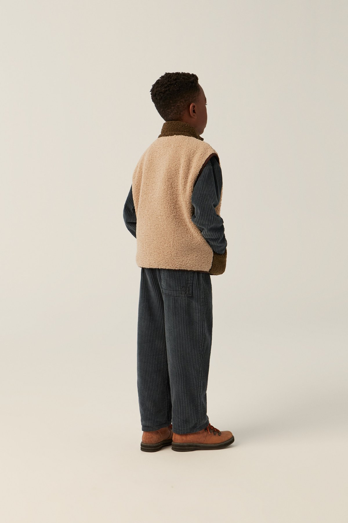 アウター The Campamento - ECRU TEDDY JACKET The Campamento】ECRU TEDDY BABY JACKET Ecru ジャケット 12