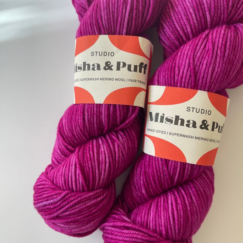 Studio Misha & Puff 】FUCHSIA / Merino Wool | lana