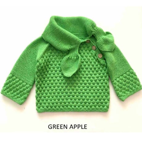 予約【babytoly 】 sahara  sweater  w/attached scarf