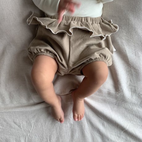 【willow organics】ruffle bloomers