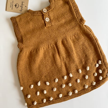 予約【babytoly】popcorn dress