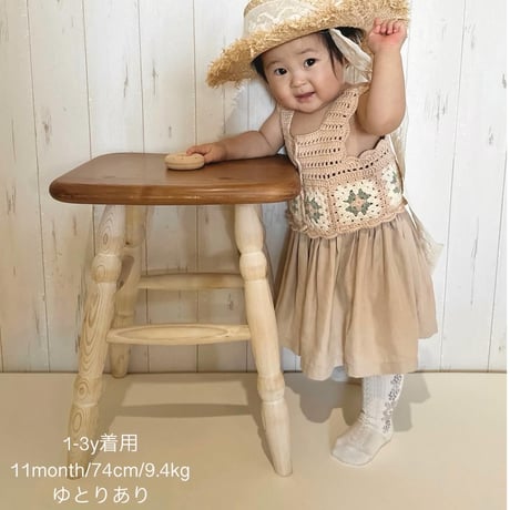 予約【babytoly】la peria vest