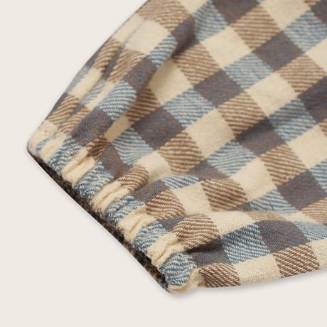 【organic zoo】Shoreline Gingham Onesie