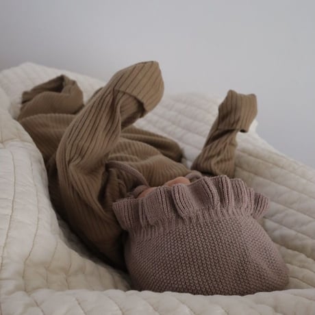 【The Simple Folk】The Ribbed Sleep Gown