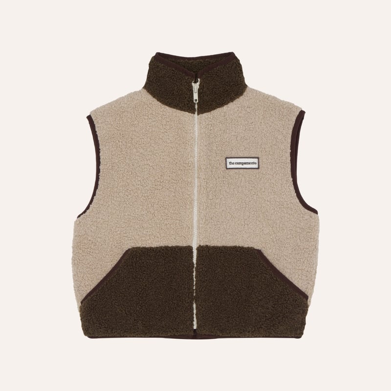 アウター The Campamento - ECRU TEDDY JACKET The Campamento Ecru Teddy Baby Jacket ecru - mini moon