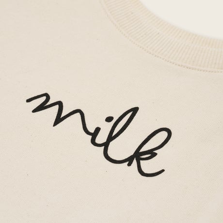 【organic zoo】Milk Sweatshirt Undyed