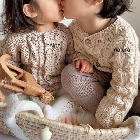 予約【babytoly】rococo  cardigan