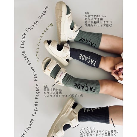 【Façade】Beeju Chunky sandals / Cream