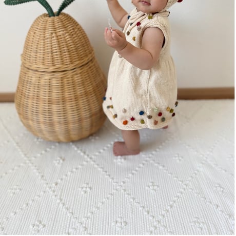 【babytoly】 rainbow popcorn dress