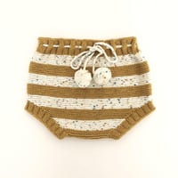 予約【babytoly 】double stripe bloomer