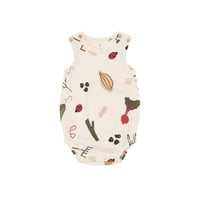 【organic zoo】Grow & Gather Sleeveless Bodysuit